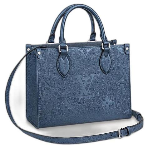 louis vuitton navy blue bag